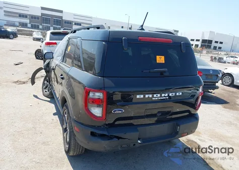 2023 Ford Bronco Sport Outer Banks из США, поврежденный, VIN 3FMCR9C68PRD31356